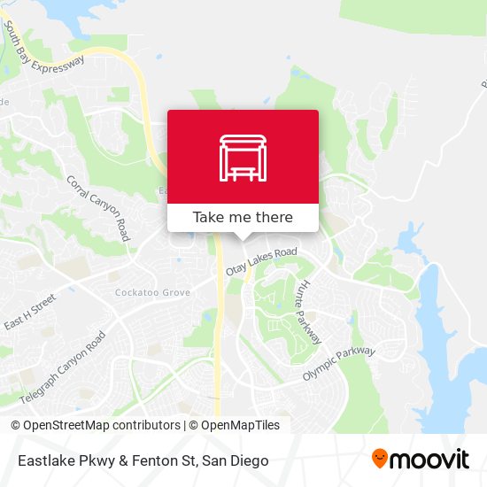Eastlake Pkwy & Fenton St map