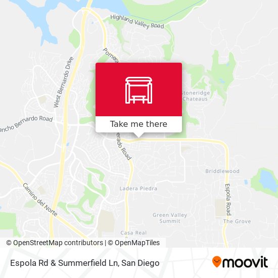 Espola Rd & Summerfield Ln map