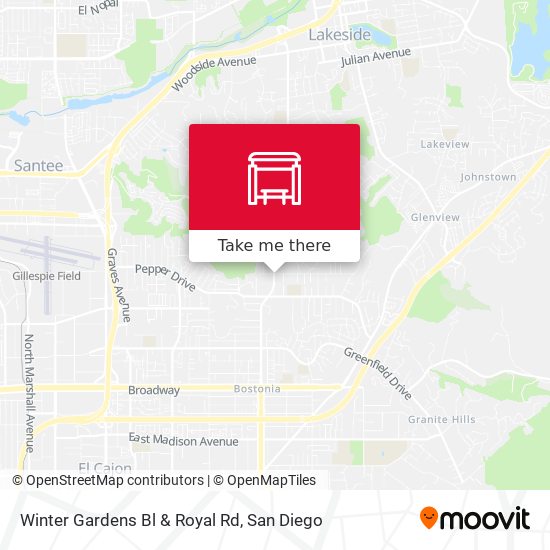 Winter Gardens Bl & Royal Rd map