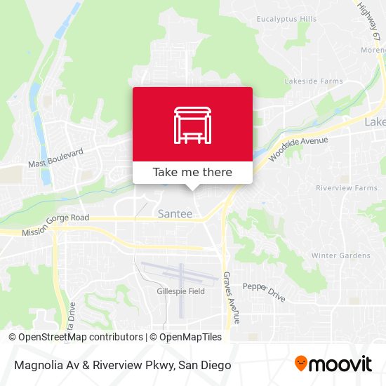 Magnolia Av & Riverview Pkwy map