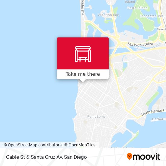 Mapa de Cable St & Santa Cruz Av