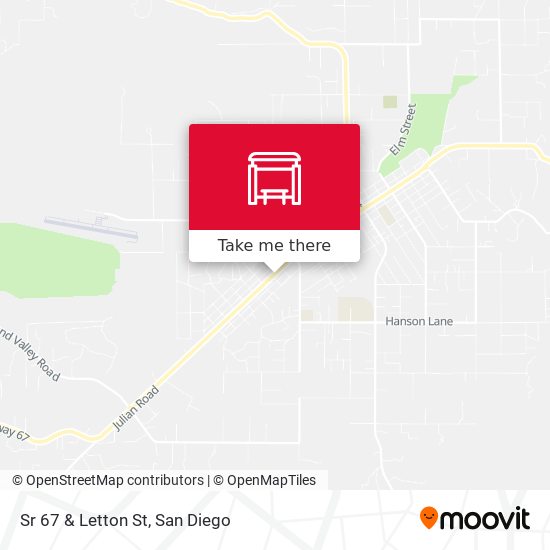Mapa de Sr 67 & Letton St