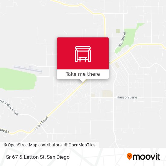 Mapa de Sr 67 & Letton St
