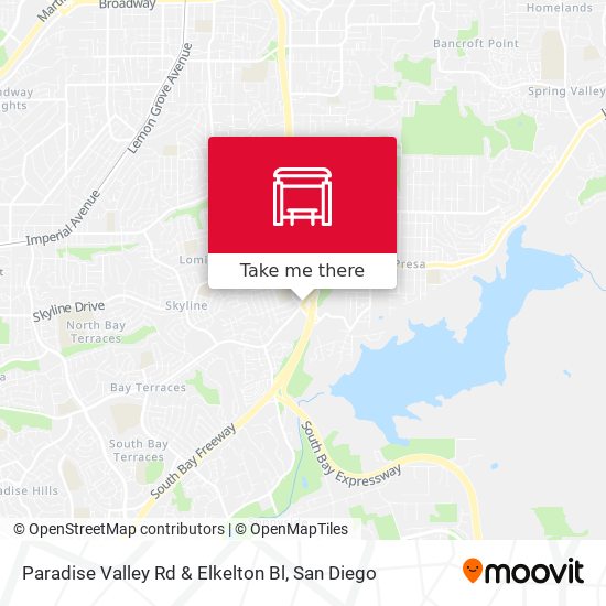 Paradise Valley Rd & Elkelton Bl map