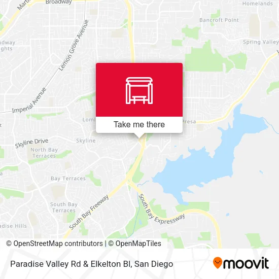 Mapa de Paradise Valley Rd & Elkelton Bl