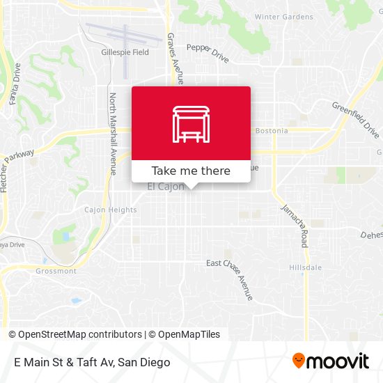 Mapa de E Main St & Taft Av