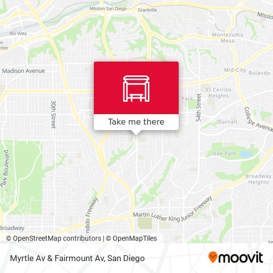Mapa de Myrtle Av & Fairmount Av