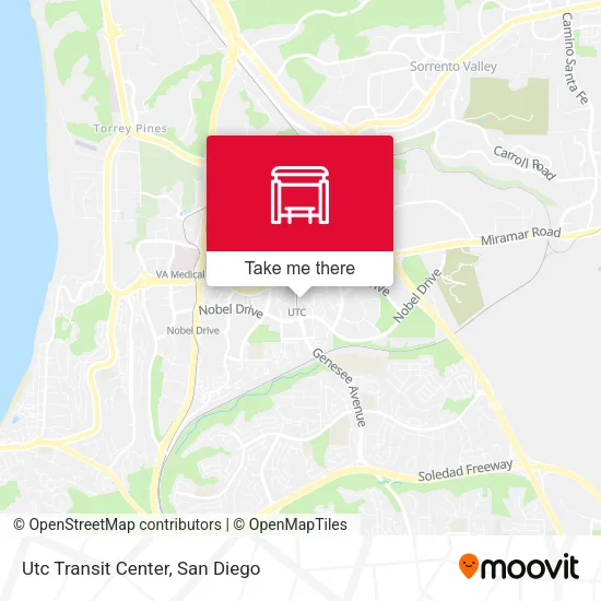 Utc Transit Center map