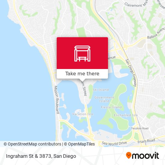 Mapa de Ingraham St & 3873
