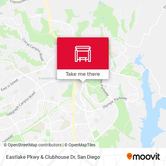 Eastlake Pkwy & Clubhouse Dr map