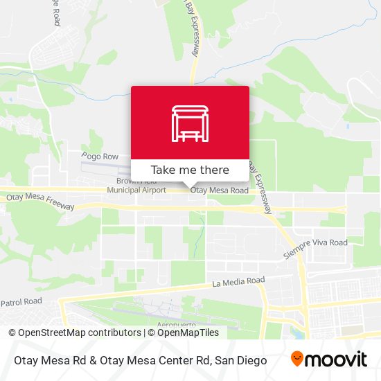 Otay Mesa Rd & Otay Mesa Center Rd map