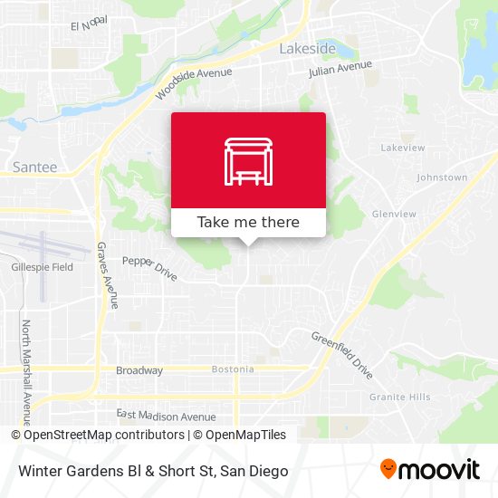 Winter Gardens Bl & Short St map
