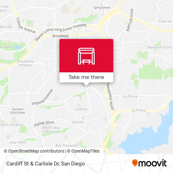 Mapa de Cardiff St & Carlisle Dr
