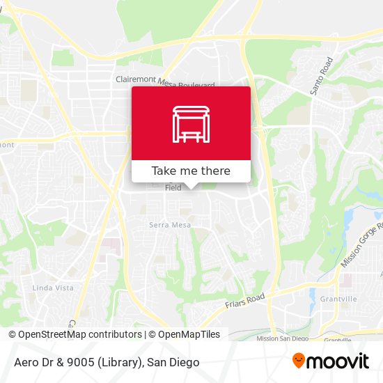 Mapa de Aero Dr & 9005 (Library)