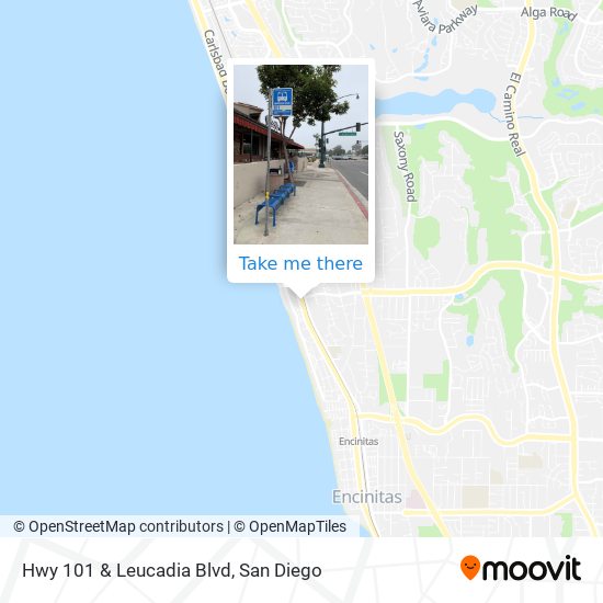 Mapa de Hwy 101 & Leucadia Blvd