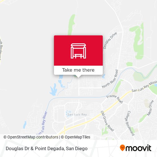 Mapa de Douglas Dr & Point Degada