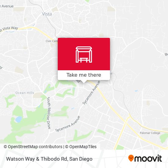 Mapa de Watson Way & Thibodo Rd