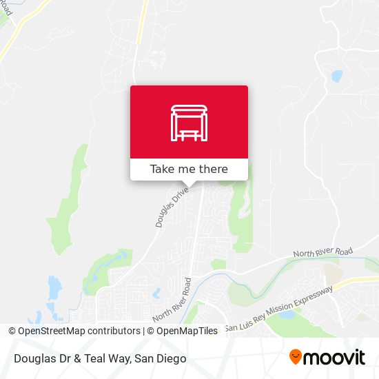 Mapa de Douglas Dr & Teal Way