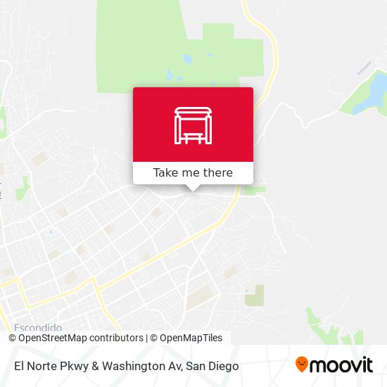El Norte Pkwy & Washington Av map