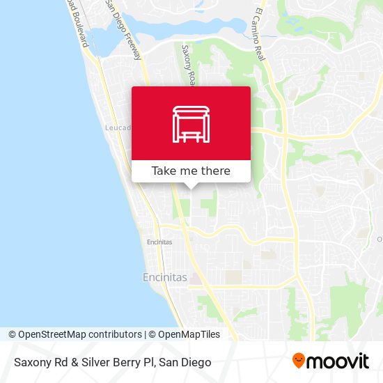 Saxony Rd & Silver Berry Pl map