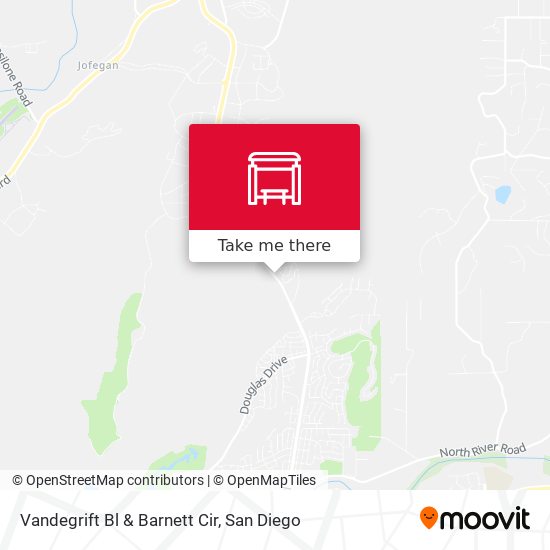 Vandegrift Bl & Barnett Cir map