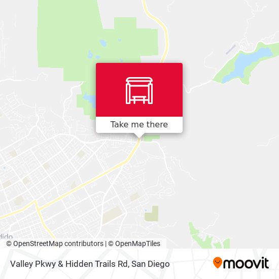 Valley Pkwy & Hidden Trails Rd map