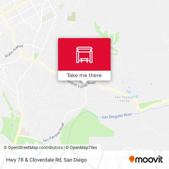 Hwy 78 & Cloverdale Rd map