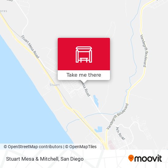 Mapa de Stuart Mesa & Mitchell