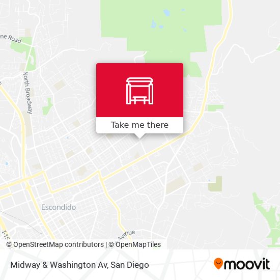 Mapa de Midway & Washington Av