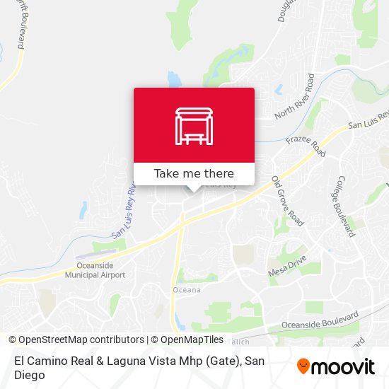 Mapa de El Camino Real & Laguna Vista Mhp (Gate)