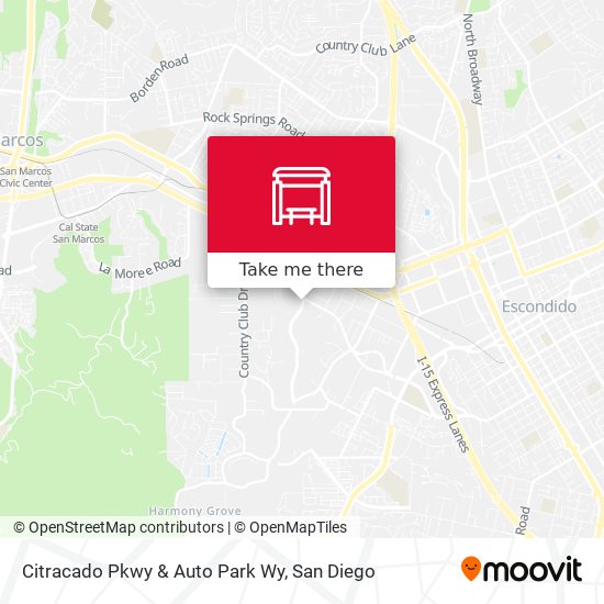 Mapa de Citracado Pkwy & Auto Park Wy