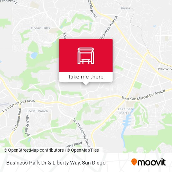 Mapa de Business Park Dr & Liberty Way