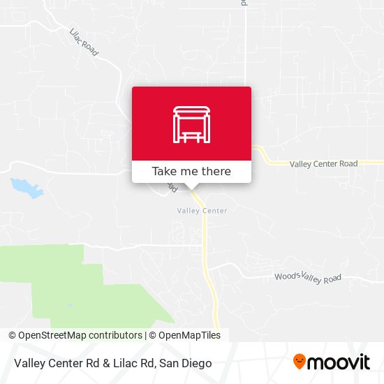 Mapa de Valley Center Rd & Lilac Rd