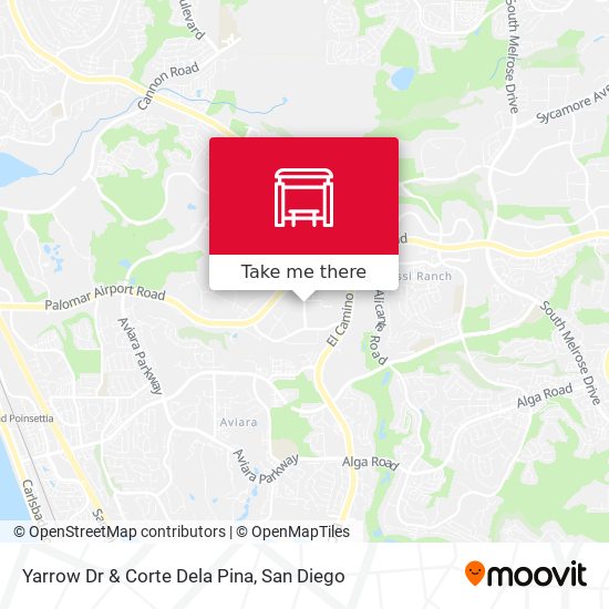 Yarrow Dr & Corte Dela Pina map