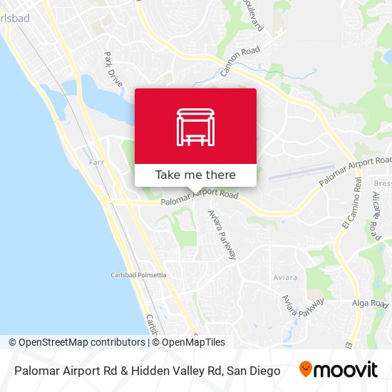 Mapa de Palomar Airport Rd & Hidden Valley Rd