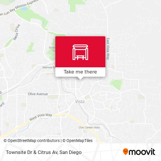 Mapa de Townsite Dr & Citrus Av