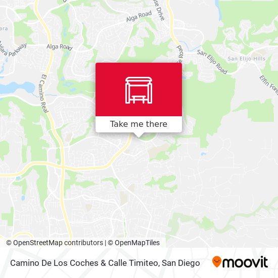 Camino De Los Coches & Calle Timiteo map