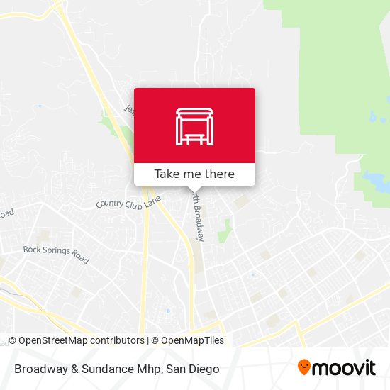 Broadway & Sundance Mhp map