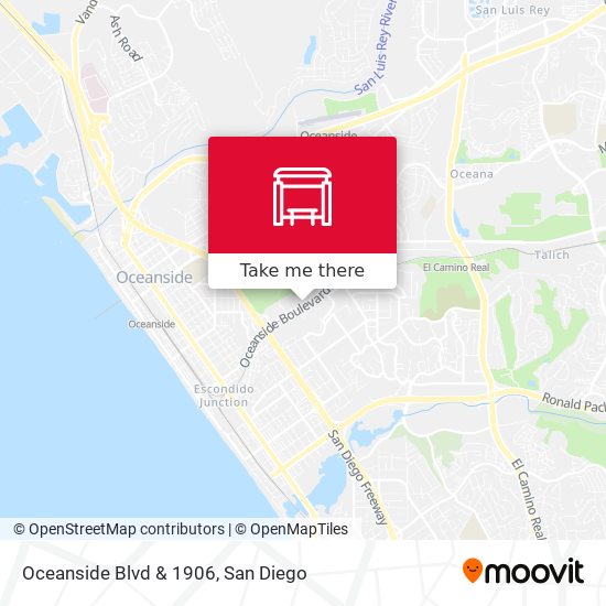 Mapa de Oceanside Blvd & 1906
