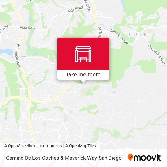 Mapa de Camino De Los Coches & Maverick Way