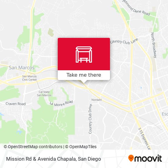 Mission Rd & Avenida Chapala map