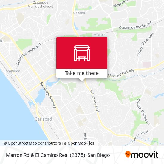 Mapa de Marron Rd & El Camino Real (2375)
