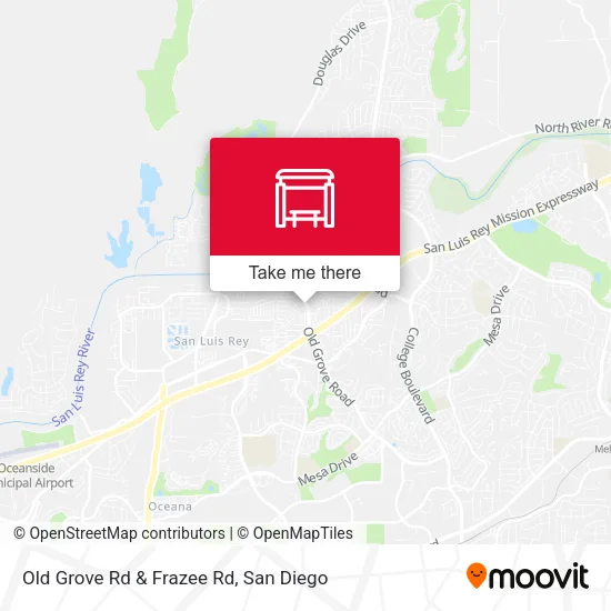 Mapa de Old Grove Rd & Frazee Rd