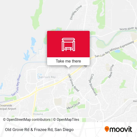 Mapa de Old Grove Rd & Frazee Rd