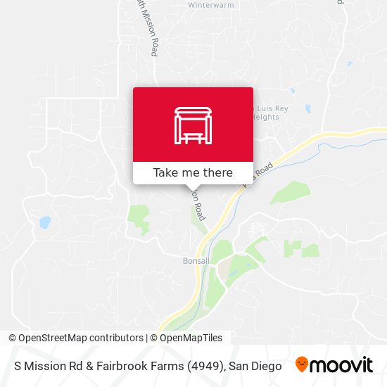 S Mission Rd & Fairbrook Farms (4949) map