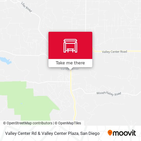 Mapa de Valley Center Rd & Valley Center Plaza