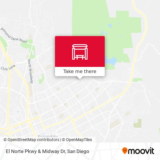 El Norte Pkwy & Midway Dr map