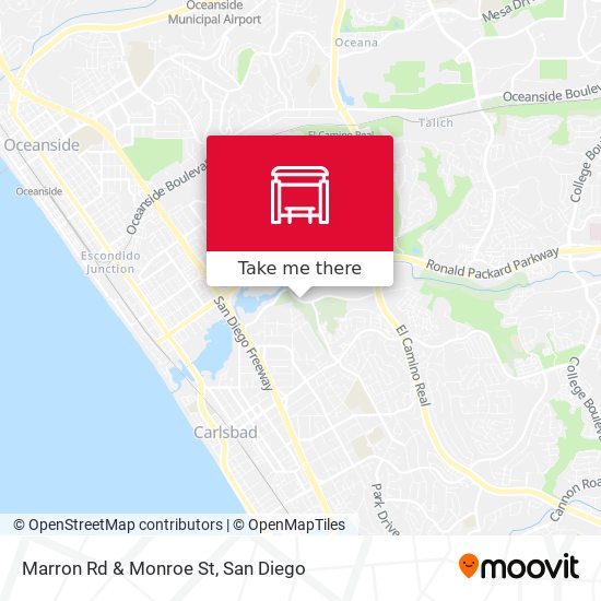 Mapa de Marron Rd & Monroe St