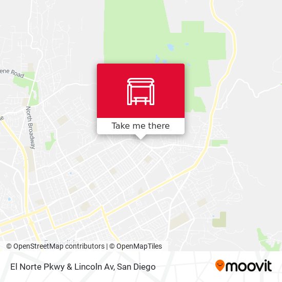 Mapa de El Norte Pkwy & Lincoln Av