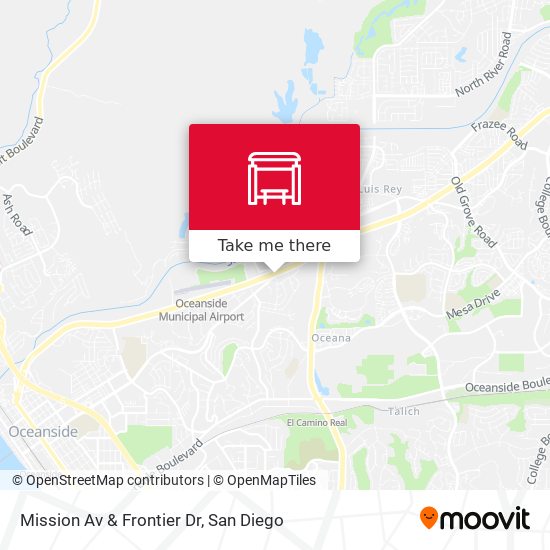 Mapa de Mission Av & Frontier Dr